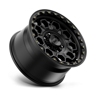KMC TREK alloy wheel Satin Black 9.0x17 ET18 6x139.7 - view 2