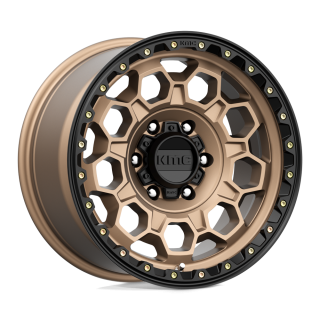 KMC TREK alloy wheel Matte Bronze With Black Lip 9.0x17 ET0 6x139.7
