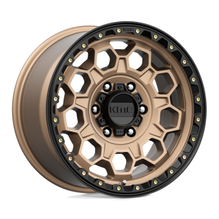KMC TREK alloy wheel Matte Bronze With Black Lip 9.0x17 ET18 6x139.7