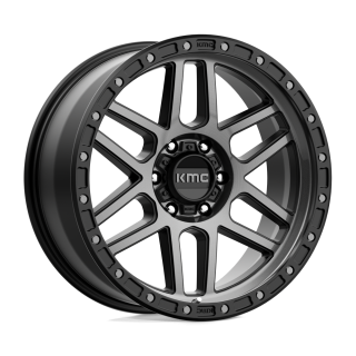 KMC MESA alloy wheel Satin Black With Gray Tint 8.5x17 ET0 6x139.7