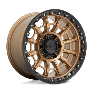 KMC CARNAGE alloy wheel Matte Bronze With Black Lip 9.0x17 ET0 6x139.7