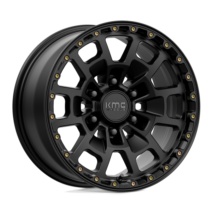 KMC SUMMIT alloy wheel Satin Black 8.5x17 ET18 6x139.7