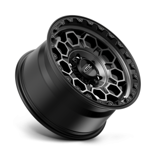 KMC TREK alloy wheel Satin Black With Gray Tint 9.0x17 ET0 6x139.7 - view 2