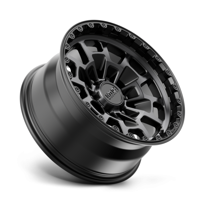 KMC SUMMIT alloy wheel Satin Black With Gray Tint 8.5x17 ET0 6x139.7 - view 3