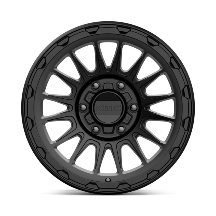 KMC IMPACT alloy wheel Satin Black 8.5x17 ET0 6x139.7 - view 2