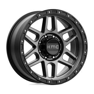 KMC MESA alloy wheel Satin Black With Gray Tint 9.0x20 ET0 8x170