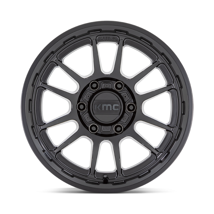 KMC WRATH alloy wheel Satin Black 8.5x17 ET0 6x135 - view 2