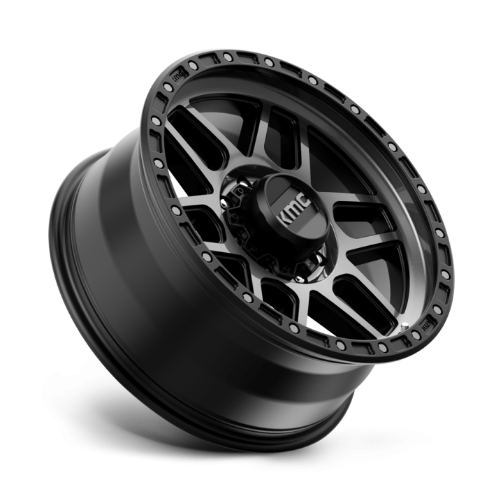 KMC MESA alloy wheel Satin Black With Gray Tint 9.0x20 ET0 8x170 - view 2