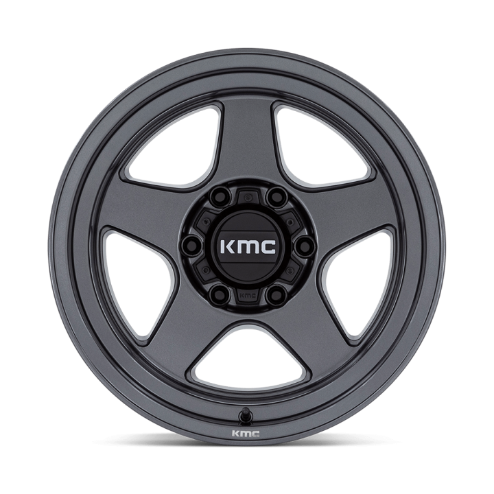 KMC LOBO alloy wheel Matte Anthracite 8.5x17 ET18 6x135 - view 2