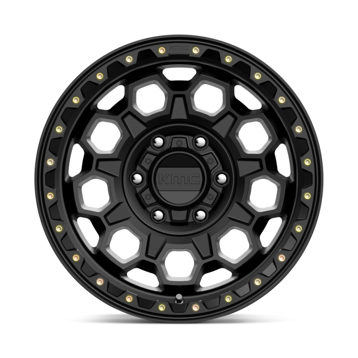 KMC TREK alloy wheel Satin Black 9.0x17 ET18 6x135 - view 3