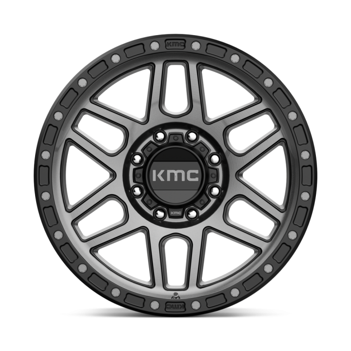 KMC MESA alloy wheel Satin Black With Gray Tint 9.0x20 ET0 8x170 - view 3
