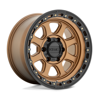 KMC CHASE alloy wheel Matte Bronze With Black Lip 9.0x20 ET0 6x135