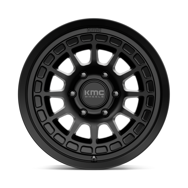 KMC CANYON alloy wheel Satin Black 8.5x17 ET0 6x135 - view 2