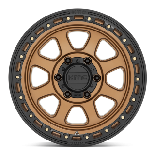 KMC CHASE alloy wheel Matte Bronze With Black Lip 9.0x20 ET0 6x135 - view 2