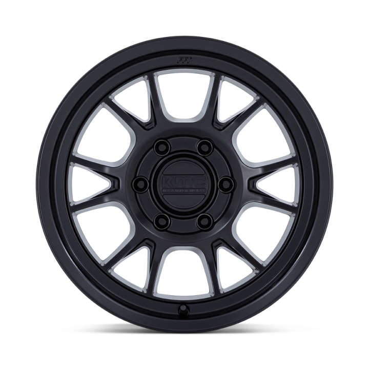 KMC RANGE alloy wheel Matte Black 8.5x17 ET0 6x135 - view 3