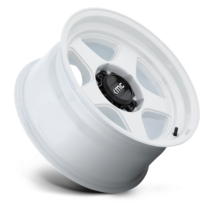 KMC LOBO alloy wheel Gloss White 8.5x17 ET-10 6x135 - view 3