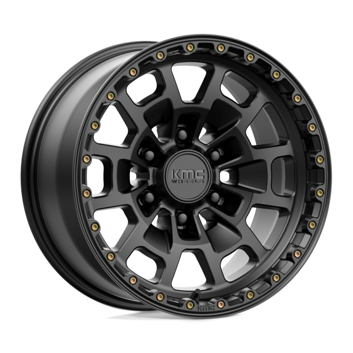 KMC SUMMIT alloy wheel Satin Black 8.5x17 ET0 6x135