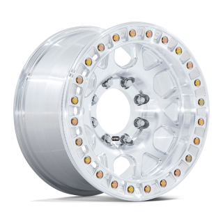 KMC MESA FORGED SLOTTED BEADLOCK alloy wheel Raw Machined 9.0x17 ET-12 8x165.1