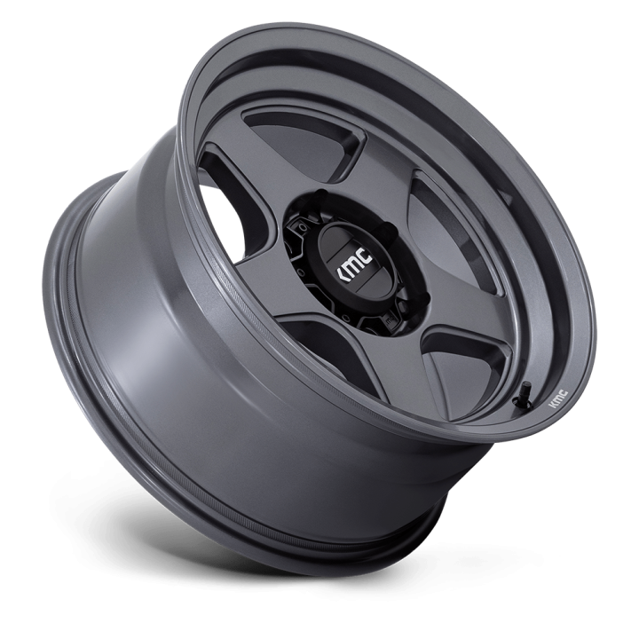 KMC LOBO alloy wheel Matte Anthracite 8.5x17 ET-10 6x135 - view 2