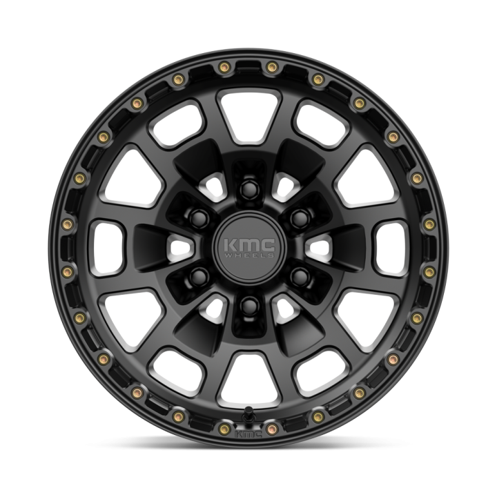KMC SUMMIT alloy wheel Satin Black 8.5x17 ET0 6x135 - view 2