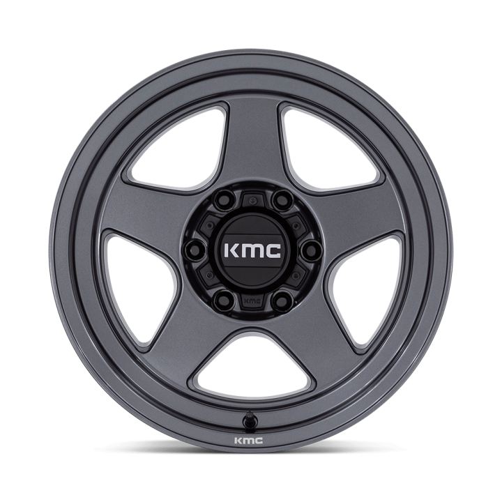 KMC LOBO alloy wheel Matte Anthracite 8.5x17 ET-10 6x135 - view 3