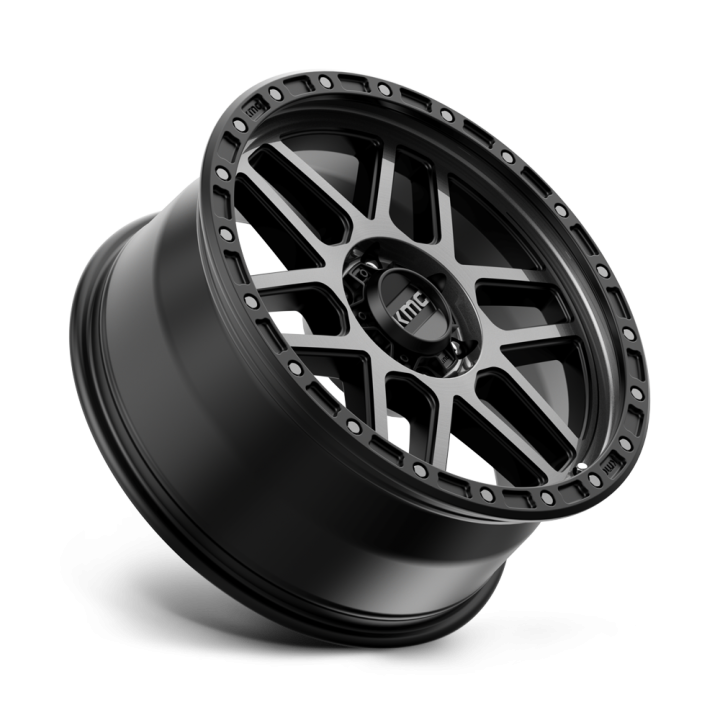 KMC MESA alloy wheel Satin Black With Gray Tint 9.0x20 ET18 6x135 - view 2