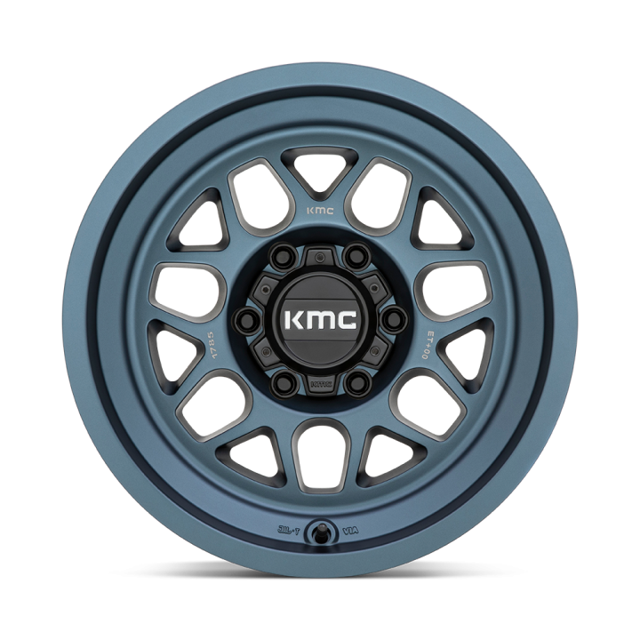 KMC TERRA alloy wheel Metallic Blue 8.5x17 ET0 6x135 - view 2