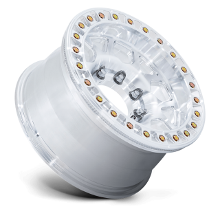 KMC MESA FORGED SLOTTED BEADLOCK alloy wheel Raw Machined 9.0x17 ET-12 8x165.1 - view 2
