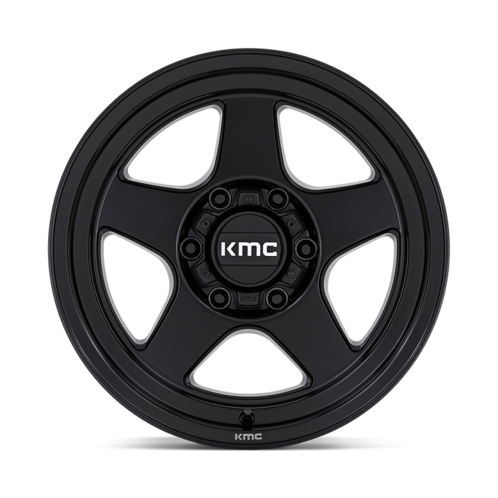 KMC LOBO alloy wheel Matte Black 8.5x17 ET-10 6x135 - view 2