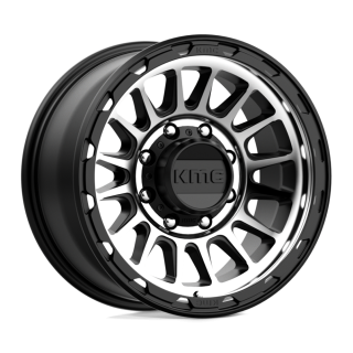 KMC IMPACT alloy wheel Satin Black Machined 8.5x17 ET0 8x165.1