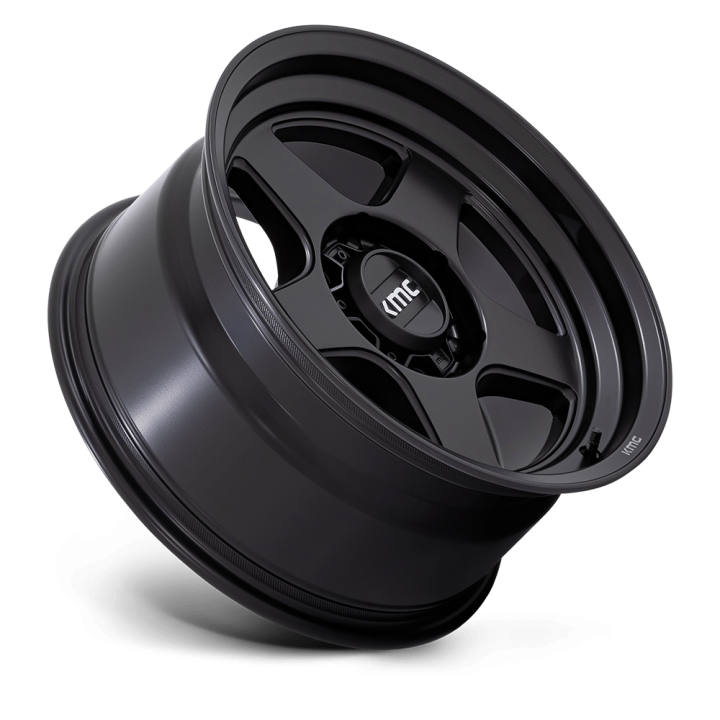 KMC LOBO alloy wheel Matte Black 8.5x17 ET-10 6x135 - view 3