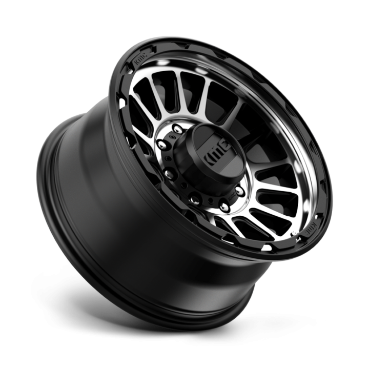 KMC IMPACT alloy wheel Satin Black Machined 8.5x17 ET0 8x165.1 - view 3