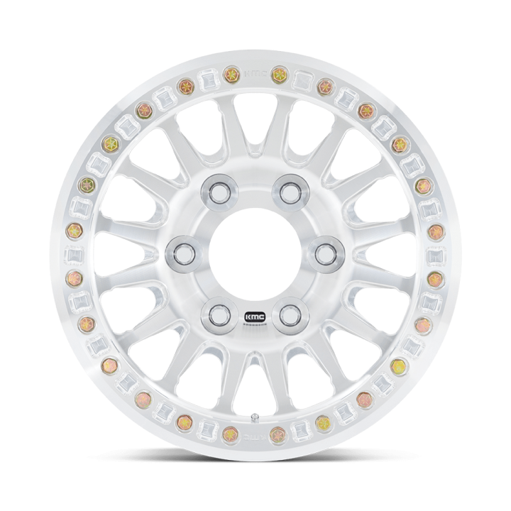 KMC IMPACT FORGED BEADLOCK alloy wheel Raw Machined 9.0x17 ET-12 8x165.1 - view 3