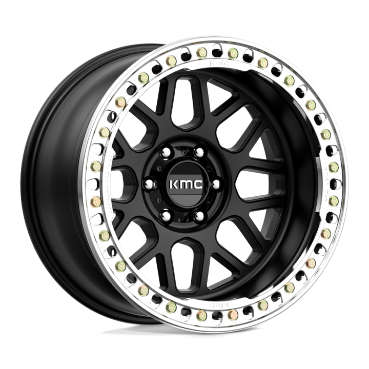 KMC GRENADE CRAWL BEADLOCK alloy wheel Satin Black 10.0x20 ET-48 6x139.7