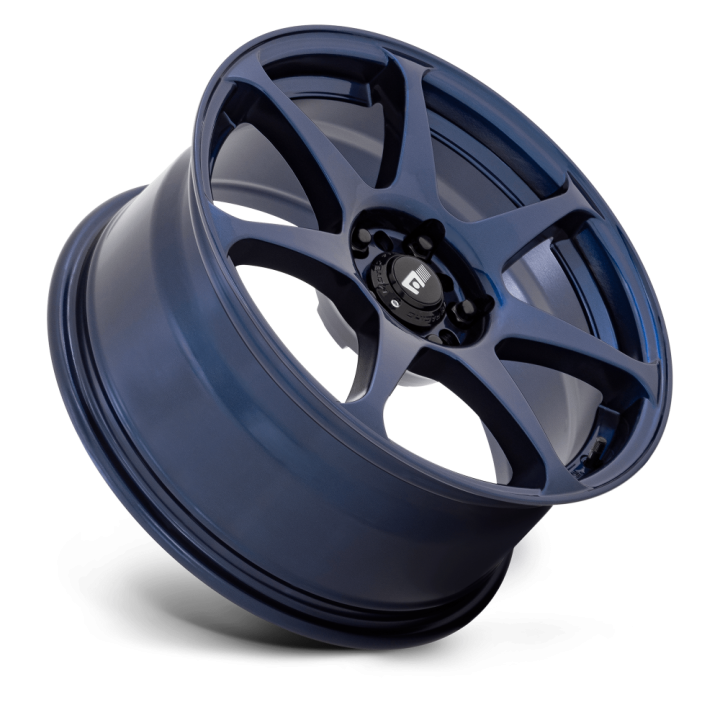 Motegi BATTLE alloy wheel Midnight Blue 8.0x17 ET30 5x100 - view 3