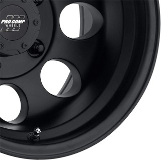 Pro Comp VINTAGE alloy wheel Flat Black 10.0x15 ET-47 5x139.7 - view 2