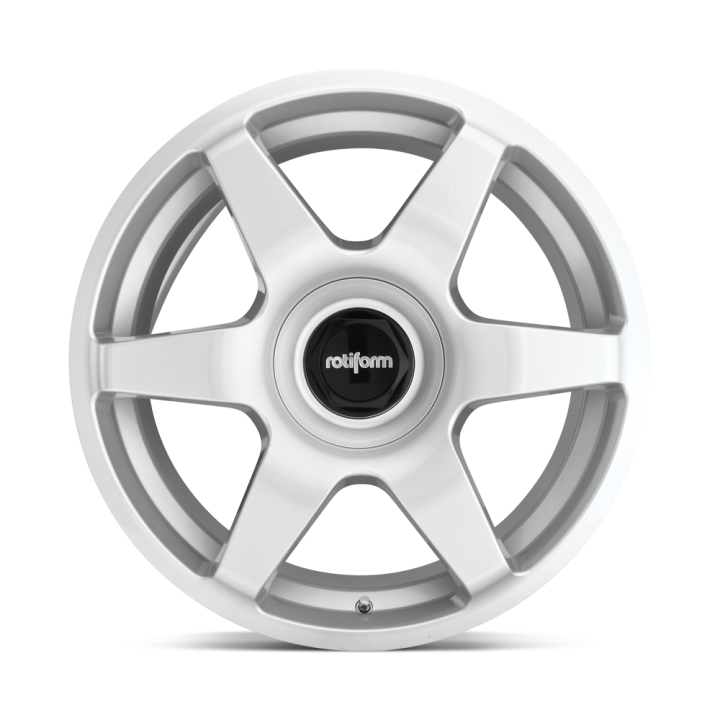Rotiform SIX alloy wheel Gloss Silver 8.5x18 ET35 5x114.3 - view 2