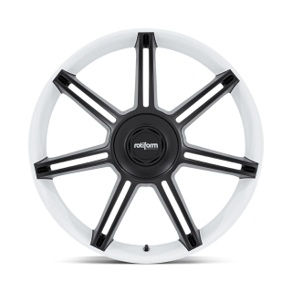 Rotiform FRA alloy wheel Gloss White With Matte Black Spokes 10.0x22 ET56 5x130 - view 2