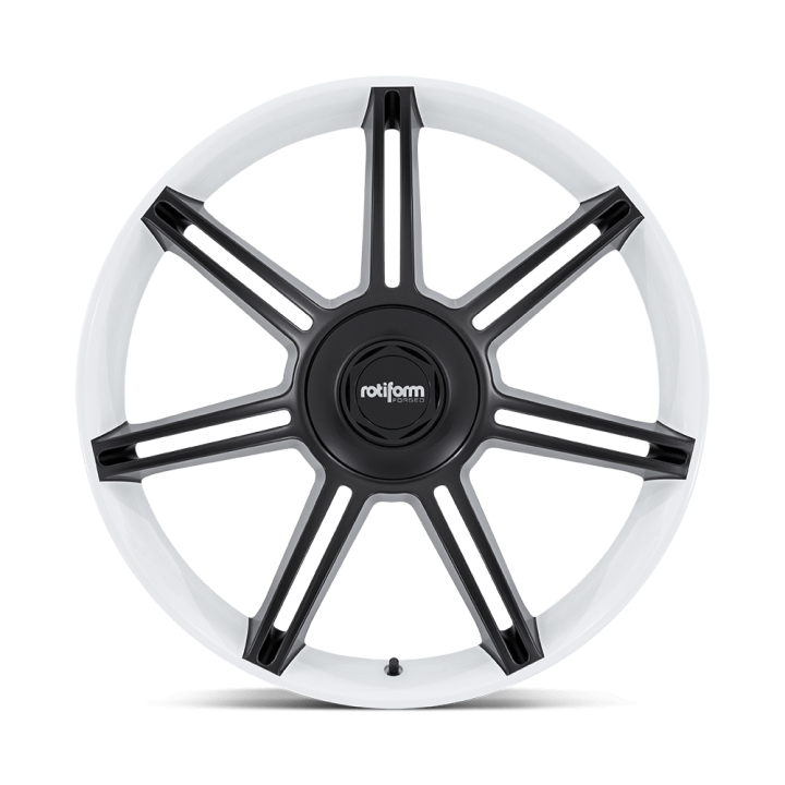 Rotiform FRA alloy wheel Gloss White With Matte Black Spokes 10.0x22 ET56 5x130 - view 2