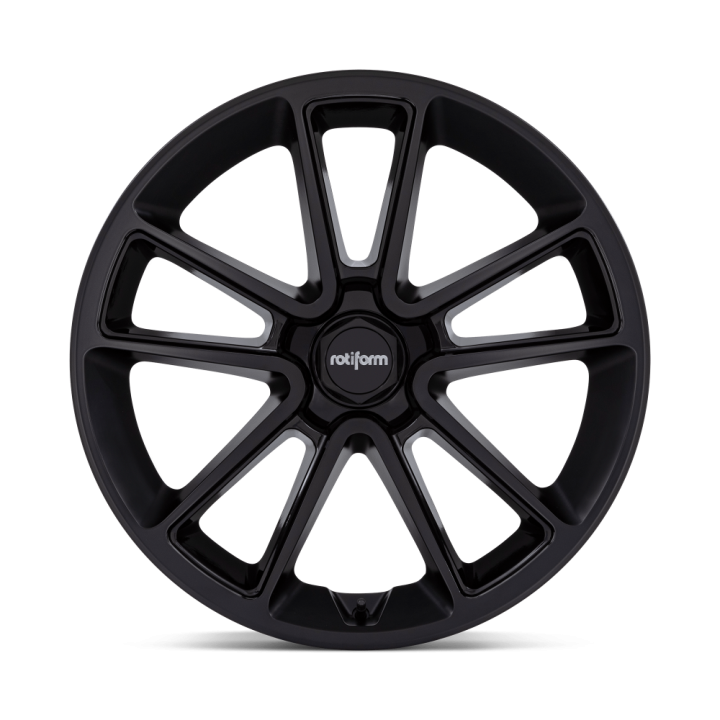 Rotiform BTL alloy wheel Matte Black With Black Cap And Inside Spoke Details 9.0x21 ET15 5x120 - view 3