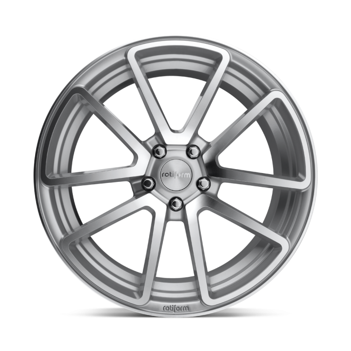 Rotiform SPF alloy wheel Gloss Silver Machined 8.5x18 ET45 5x114.3 - view 3