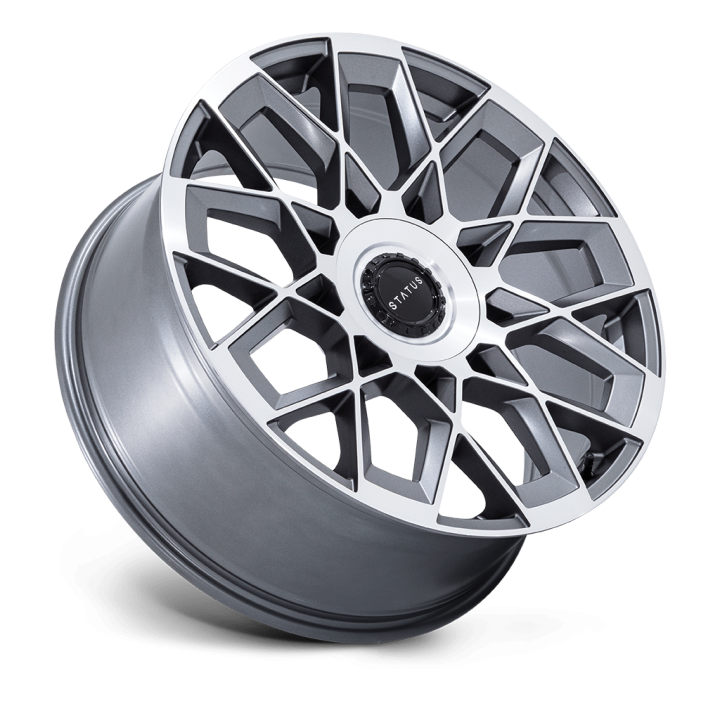 STATUS ST005 MATRIX alloy wheel Anthracite Mirrored 10.0x24 ET30 6x139.7 - view 2