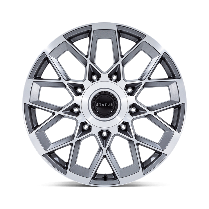 STATUS ST005 MATRIX alloy wheel Anthracite Mirrored 10.0x24 ET30 6x139.7 - view 3