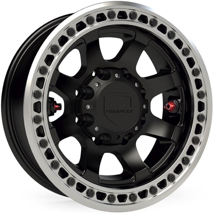 TeraFlex Olympus Beadlock alloy wheel Metallic Black 9.0x17 ET-25 8x165.1