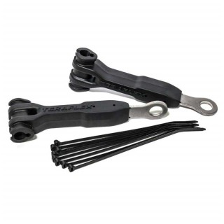 Front kit brake line bracket relocation TeraFlex