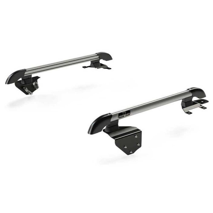 Relingi dachowe srebrne TeraFlex for the Wrangler JK 2 Drzwi