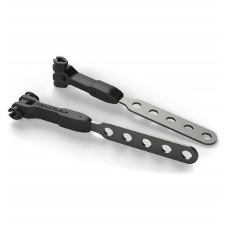 Front relocation bracket for brake lines TeraFlex