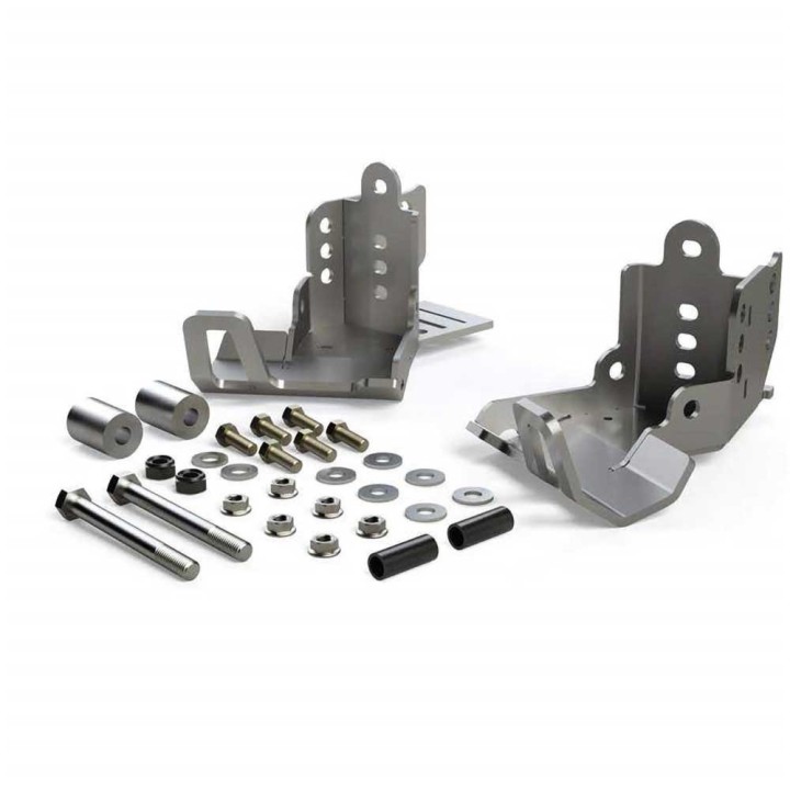 Rear lower guards mounts shock absorbers heavy duty TeraFlex