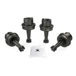 Heavy-duty kit steering knuckle king pins axle non-knurled TeraFlex