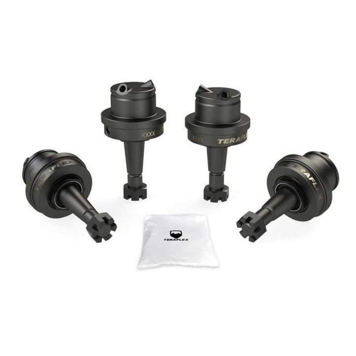 Heavy-duty kit steering knuckle king pins axle non-knurled